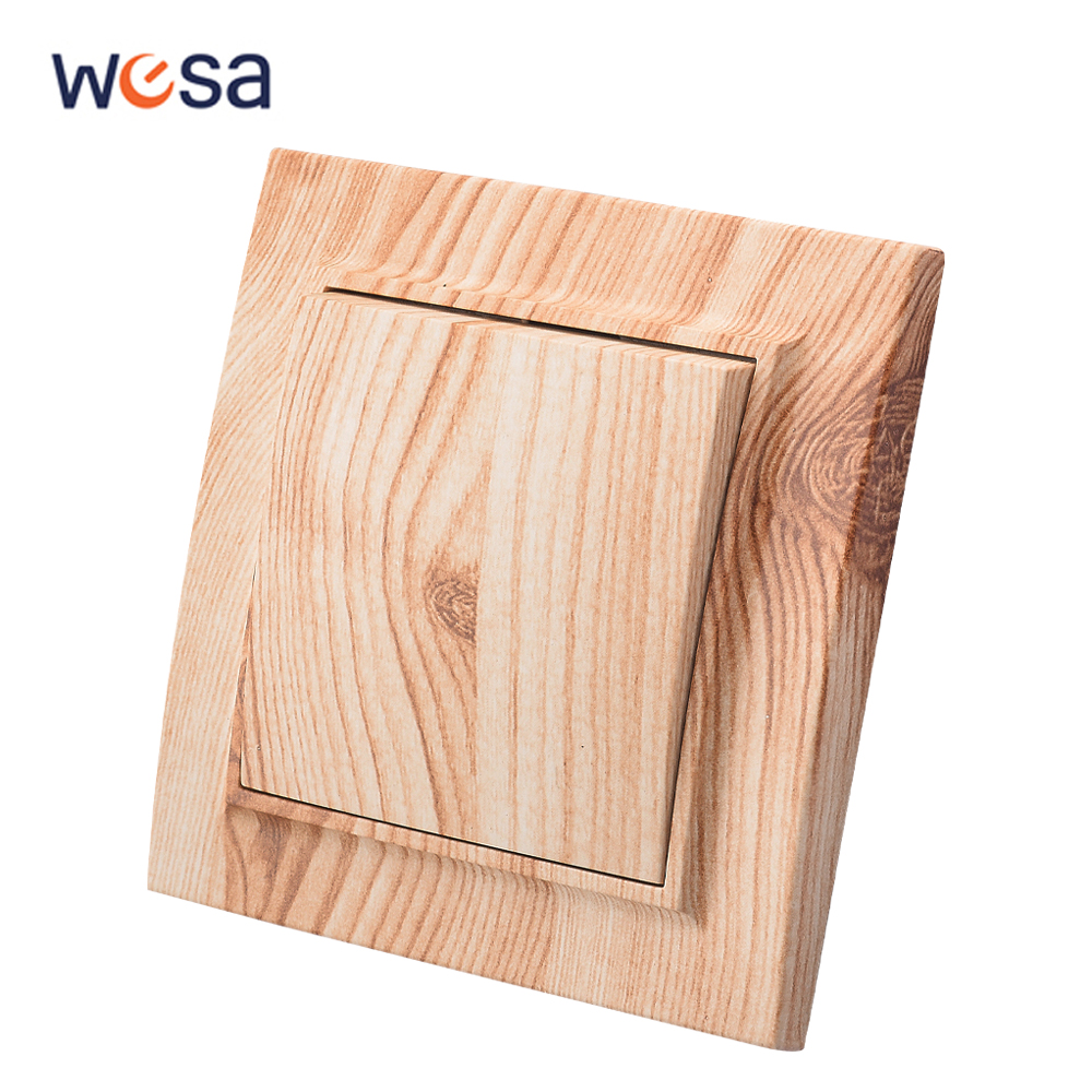 Office Furniture Uk - WESA Wood Wall Switch Classic Flame