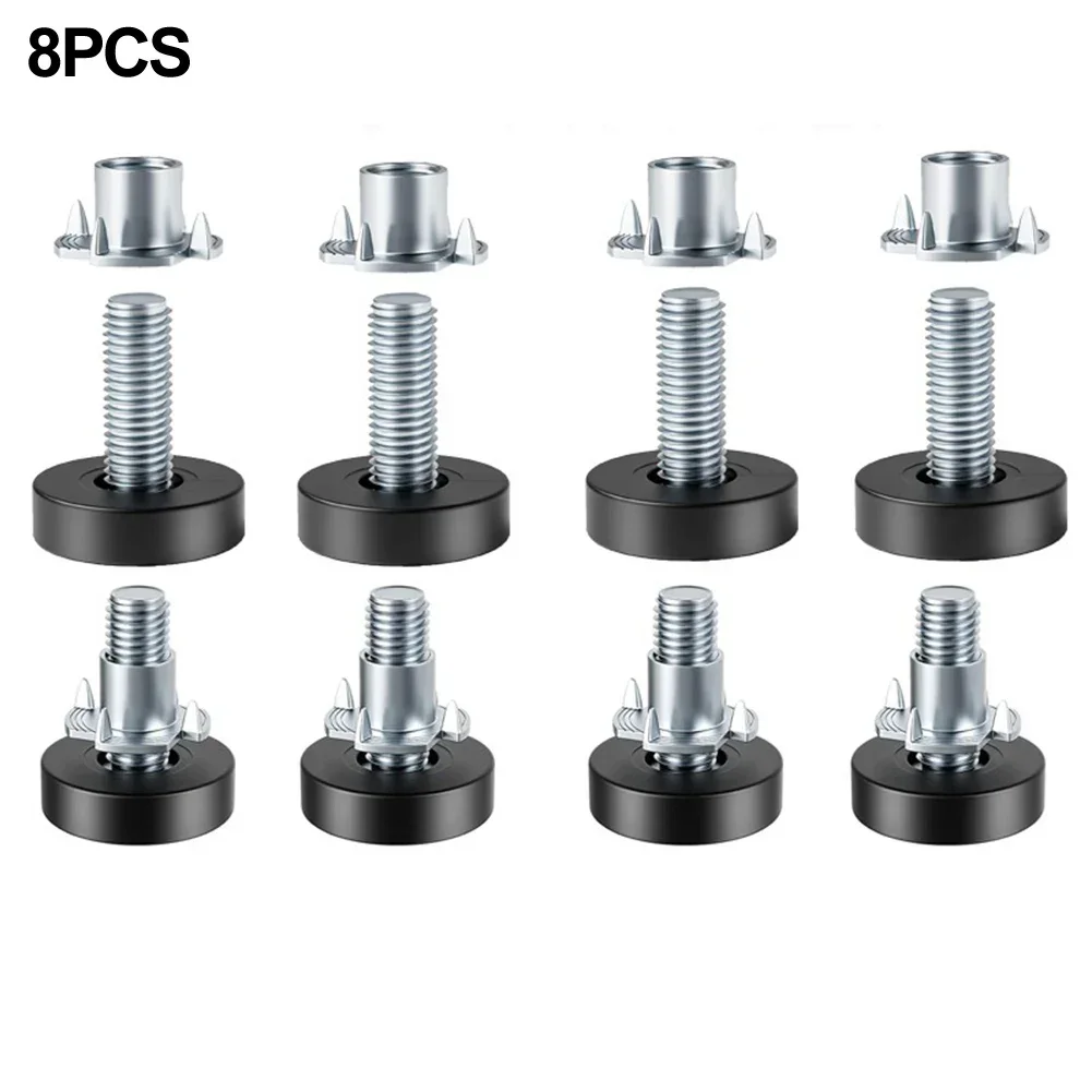 Office Furniture Used - 8PCS Adjustable Furniture Leveling Feet Base