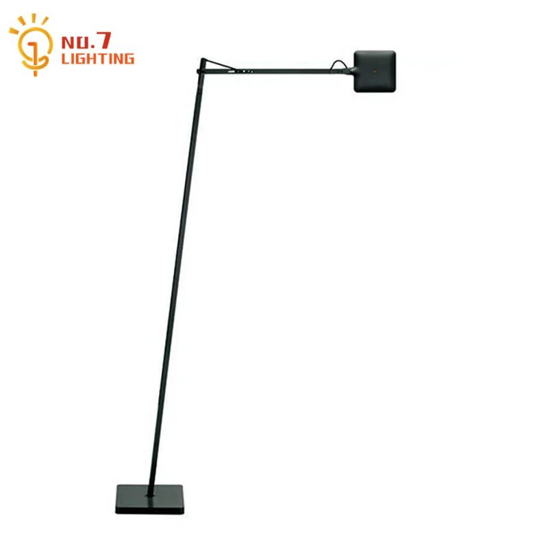 Designer Industrial Swing Arm  - Floor Lamp Arched のレビューと価格