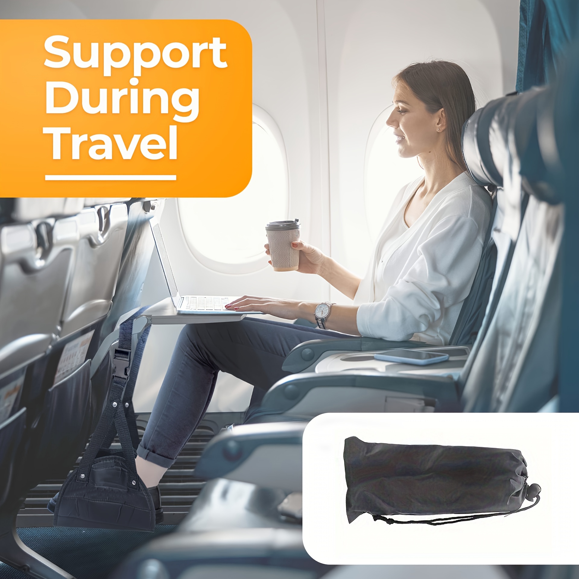 1pc Travel Foot Hammock - Port - Under Desk Hammock のレビューと価格