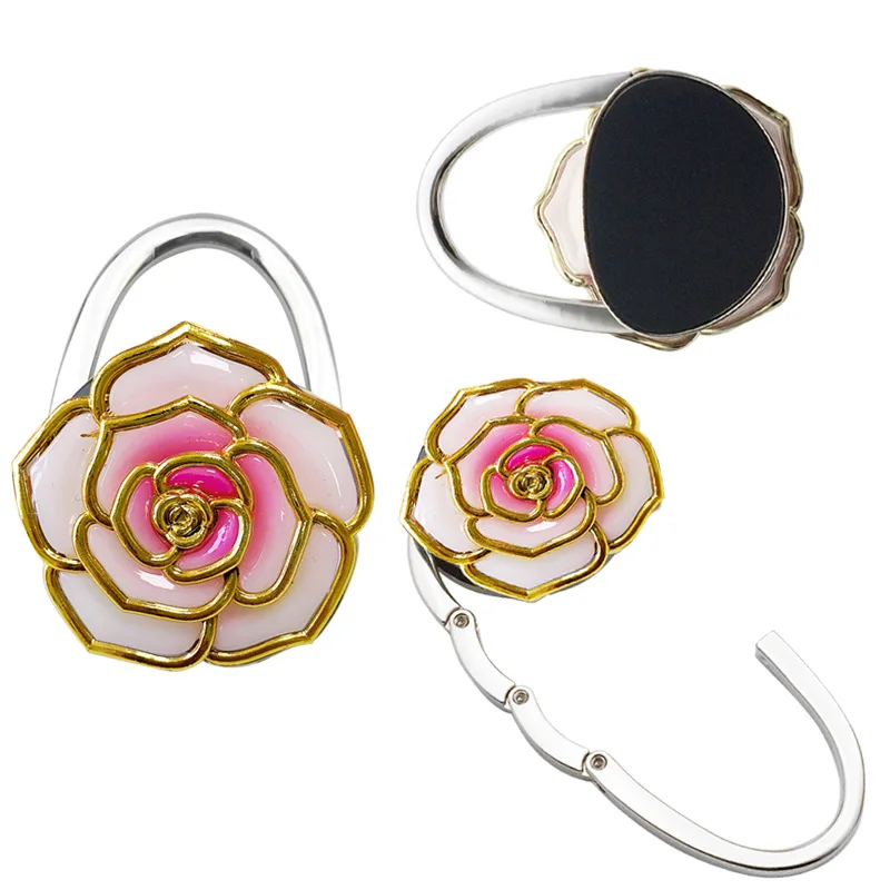 Rose Flower Foldable Bag Holde - Office Furniture Used のレビューと価格