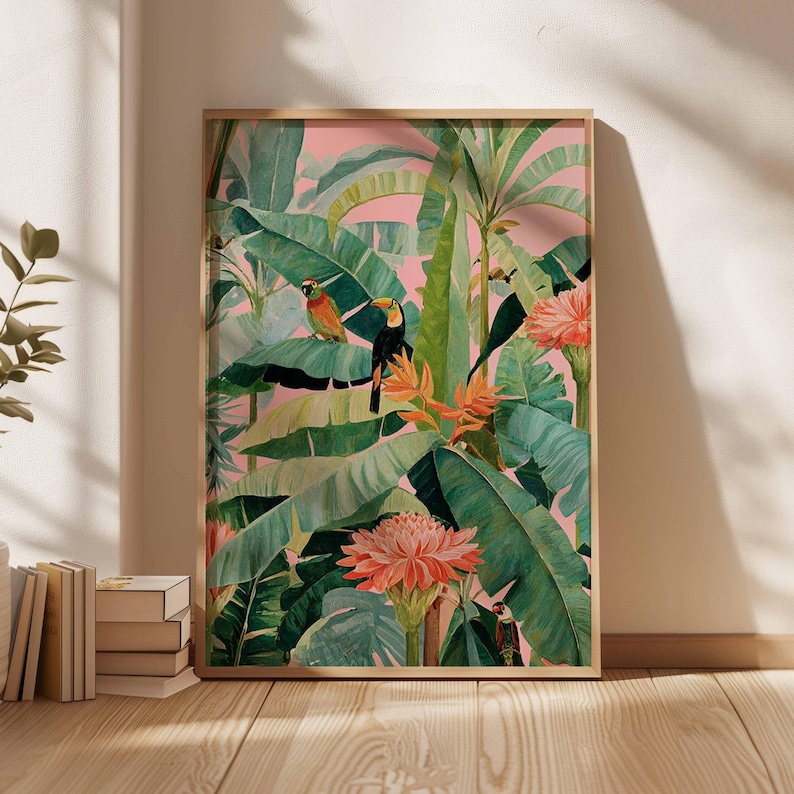 1pc Retro Tropical Canvas Post - Office Furniture Used のレビューと価格