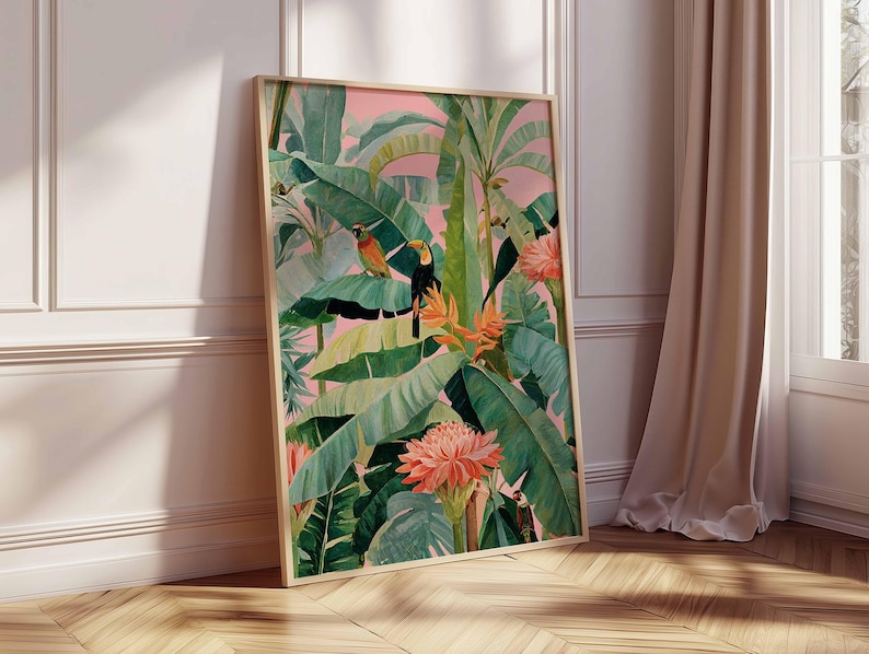 1pc Retro Tropical Canvas Post - Office Furniture Used のレビューと価格