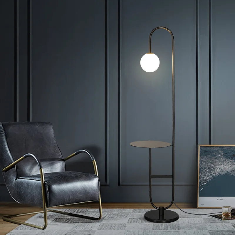 Modern LED Floor Lamp Gold Bla - Floor Lamp Arched のレビューと価格