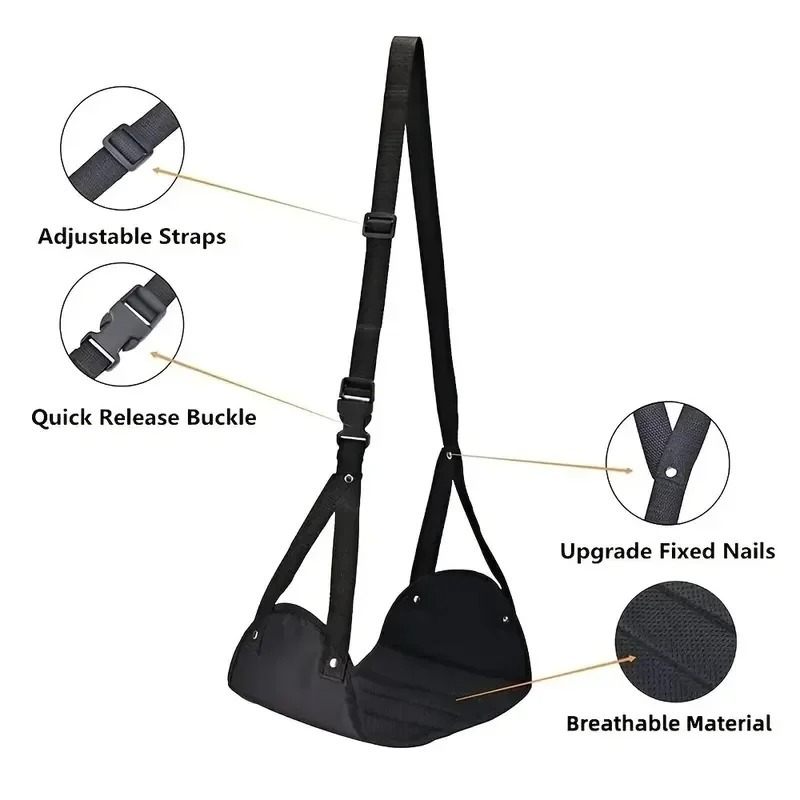 1PC Portable Foot Hammock Adju - Under Desk Hammock のレビューと価格