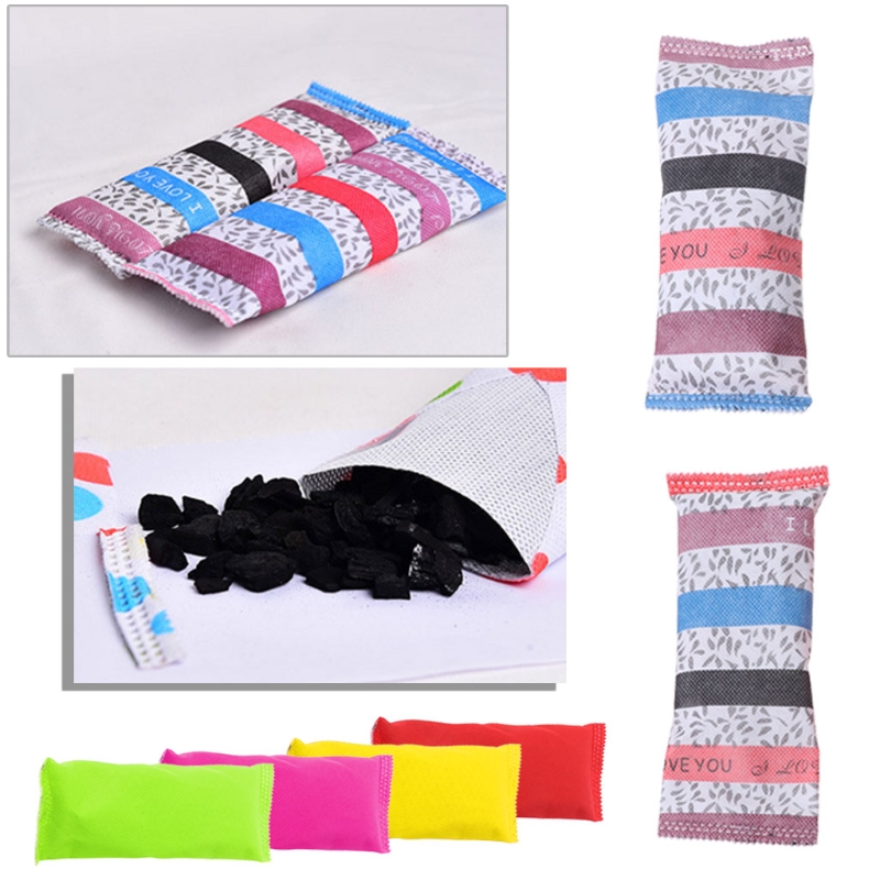 2Pcs Bamboo Charcoal Bag Smell - Room Divider Bamboo のレビューと価格