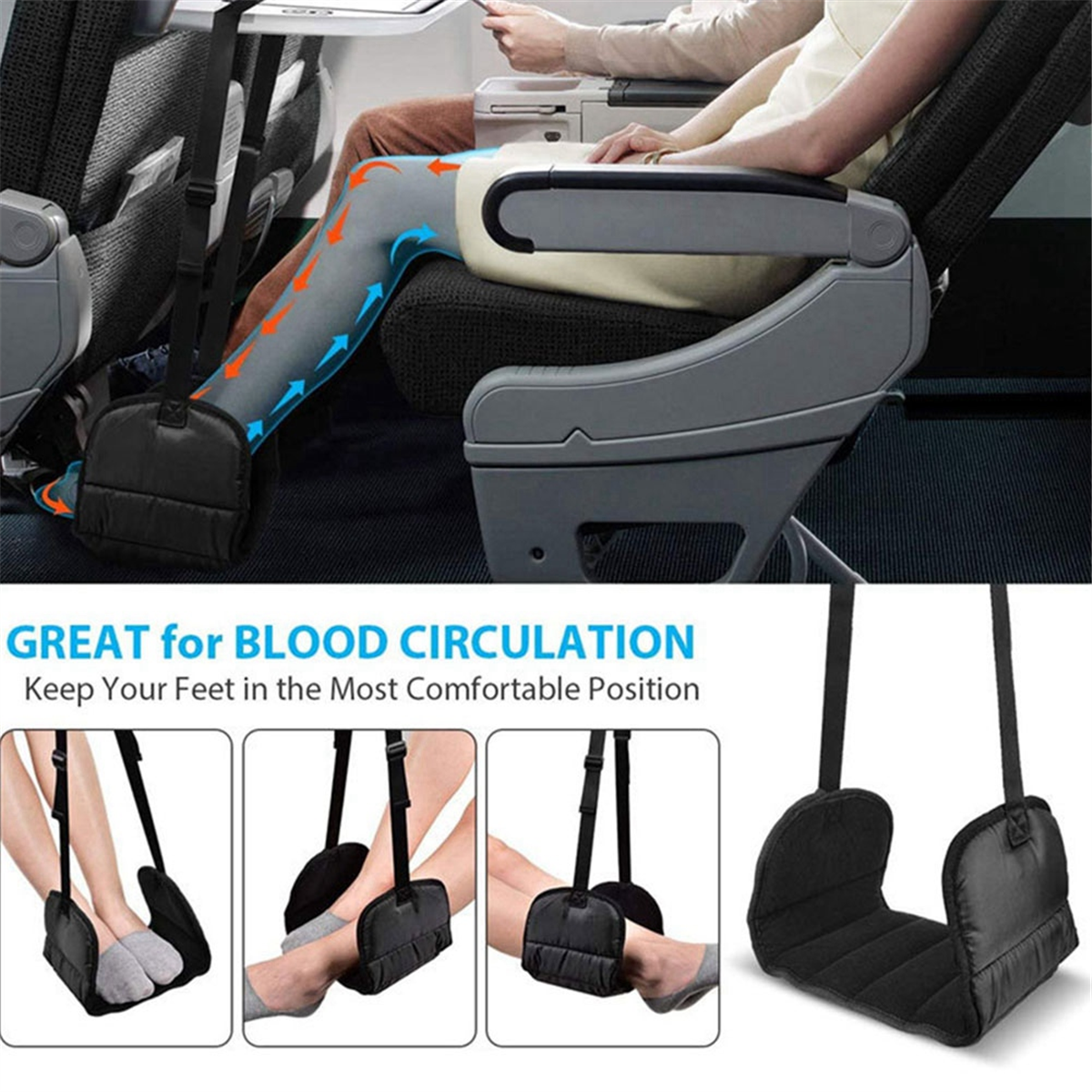 A11I Airplane Foot Hammock, Fo - Under Desk Hammock のレビューと価格