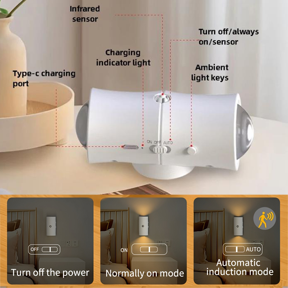 RGB 7colors Motion Sensor LED  - Room Divider Bamboo のレビューと価格