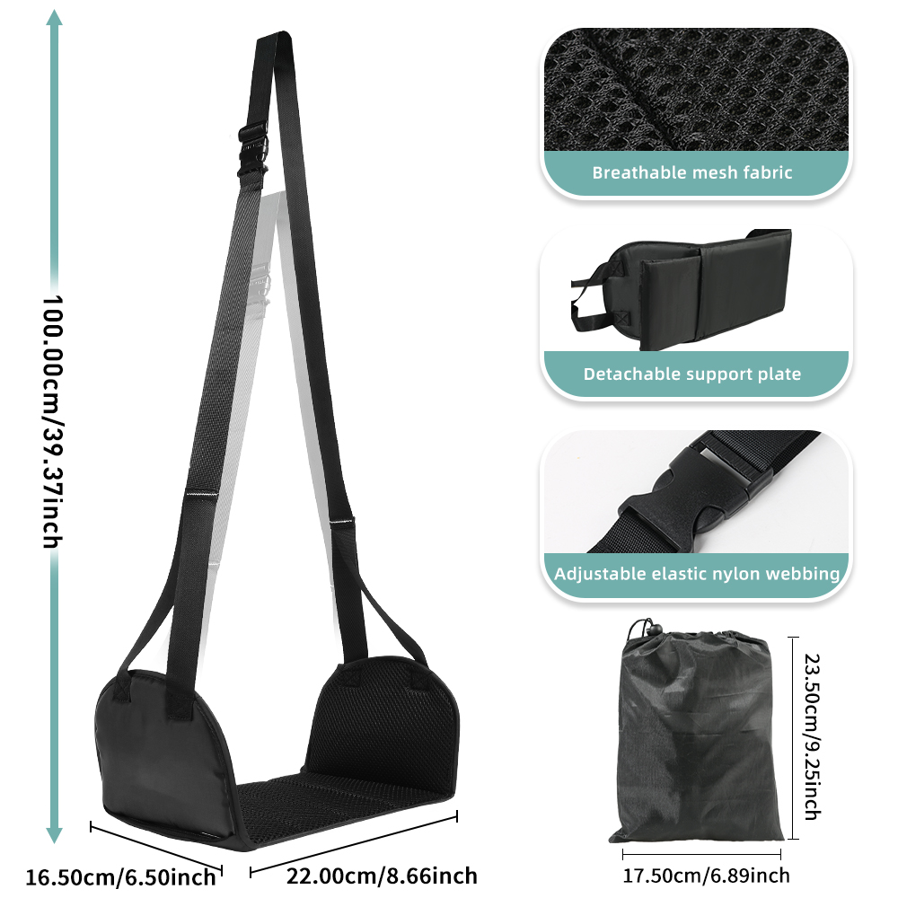 Newest Airplane Foot Hammock A - Under Desk Hammock のレビューと価格