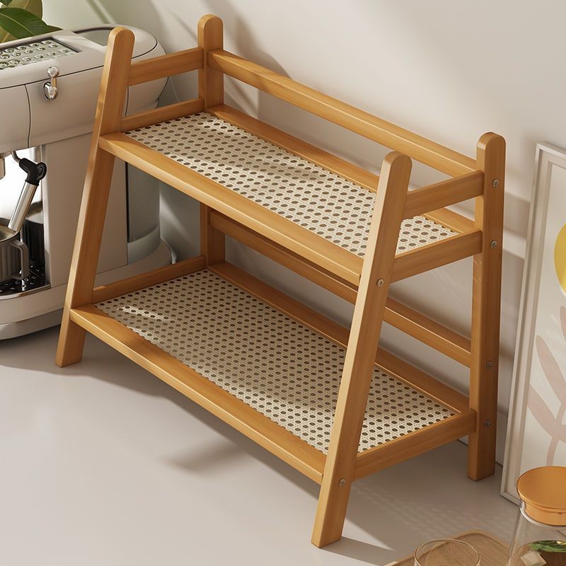 2 Layer Spice Caddy Shelf Bamb - Room Divider Bamboo のレビューと価格
