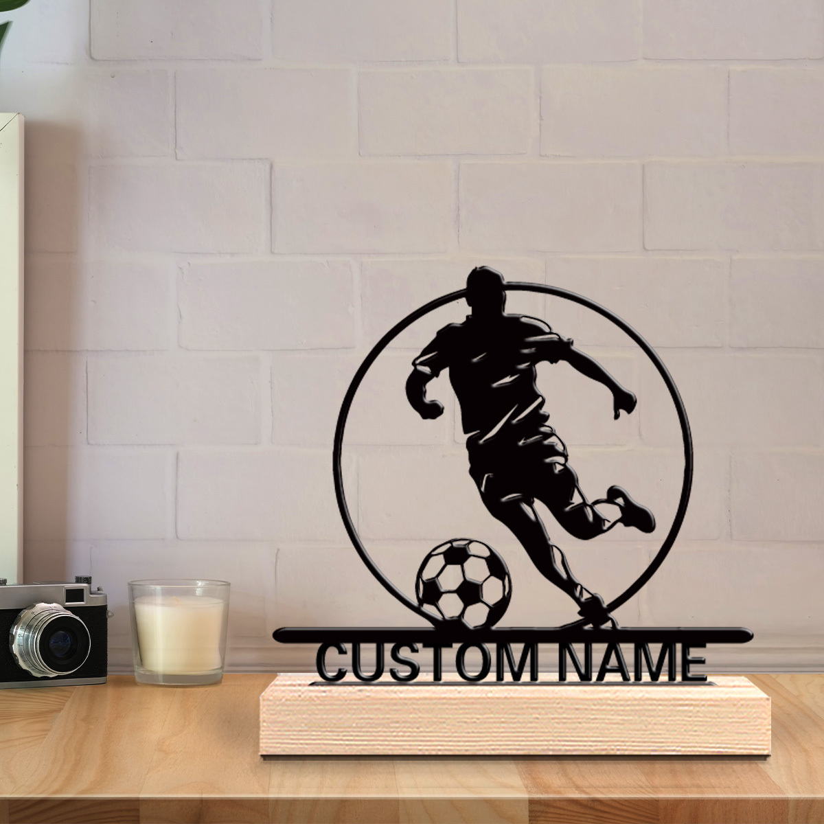 Custom Soccer Player Metal Sta - Office Furniture Used のレビューと価格