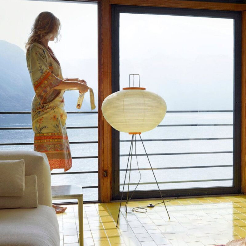 Japanese Noguchi Akari Rice Pa - Floor Lamp Arched のレビューと価格