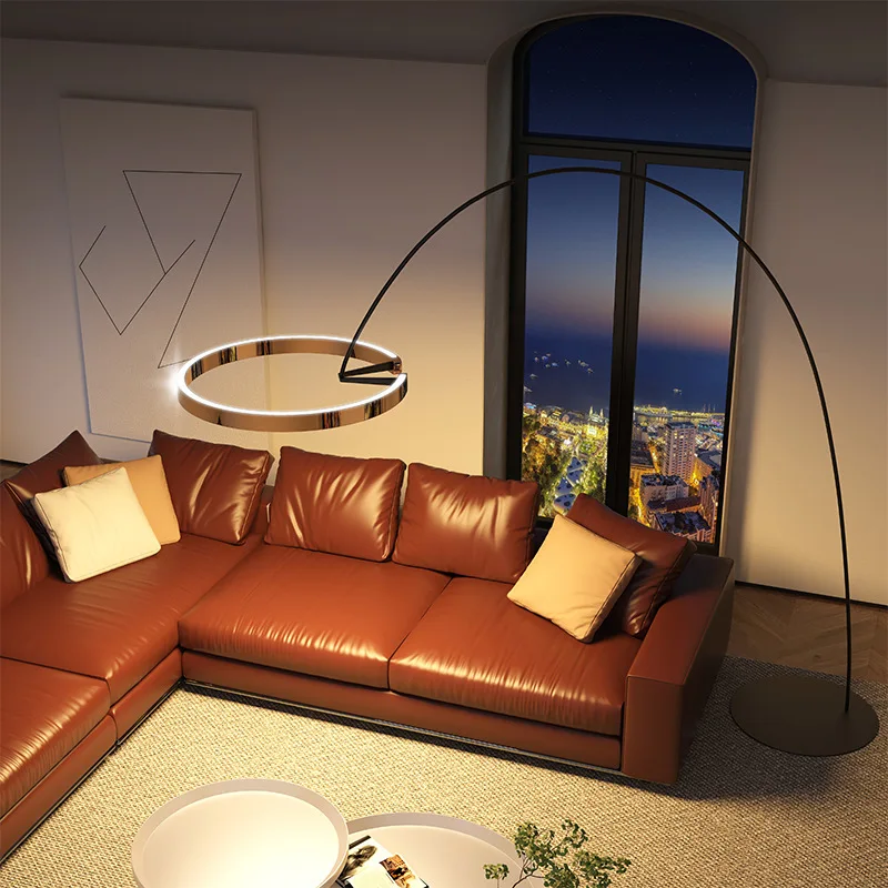 Designer Fishing Floor Lamp No - Floor Lamp Arched のレビューと価格