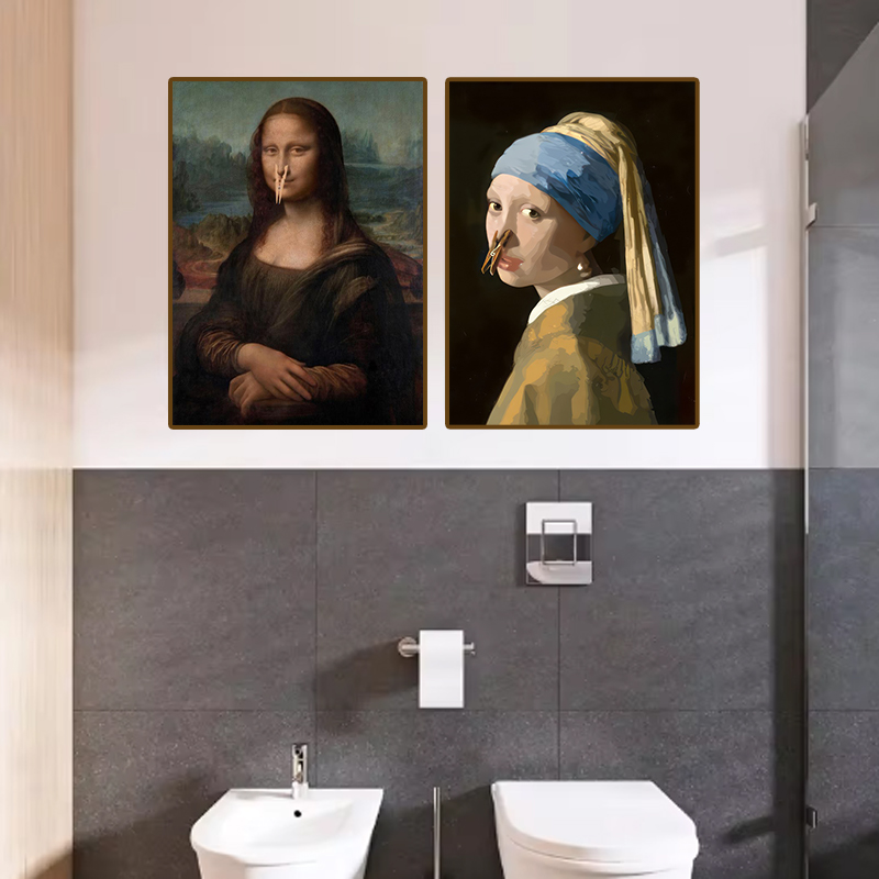 1pc Funny Abstract Bathroom To - Office Furniture Used のレビューと価格