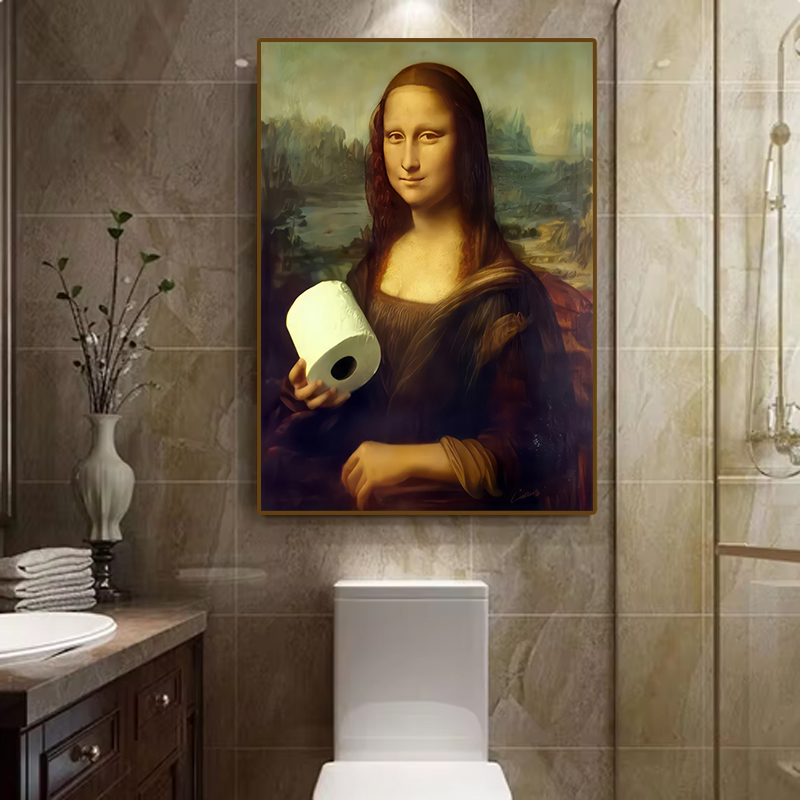 1pc Funny Abstract Bathroom To - Office Furniture Used のレビューと価格