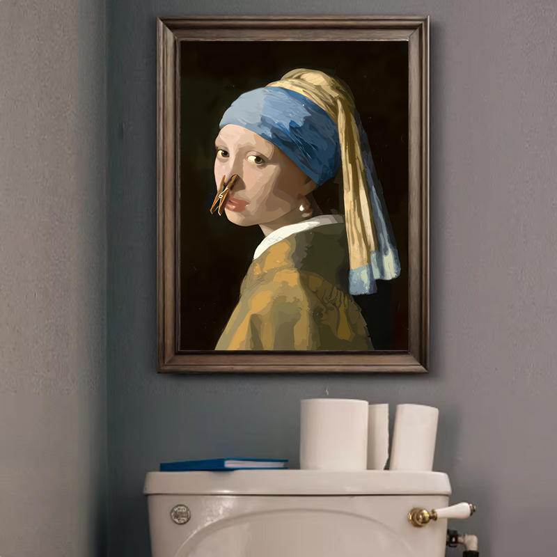 1pc Funny Abstract Bathroom To - Office Furniture Used のレビューと価格