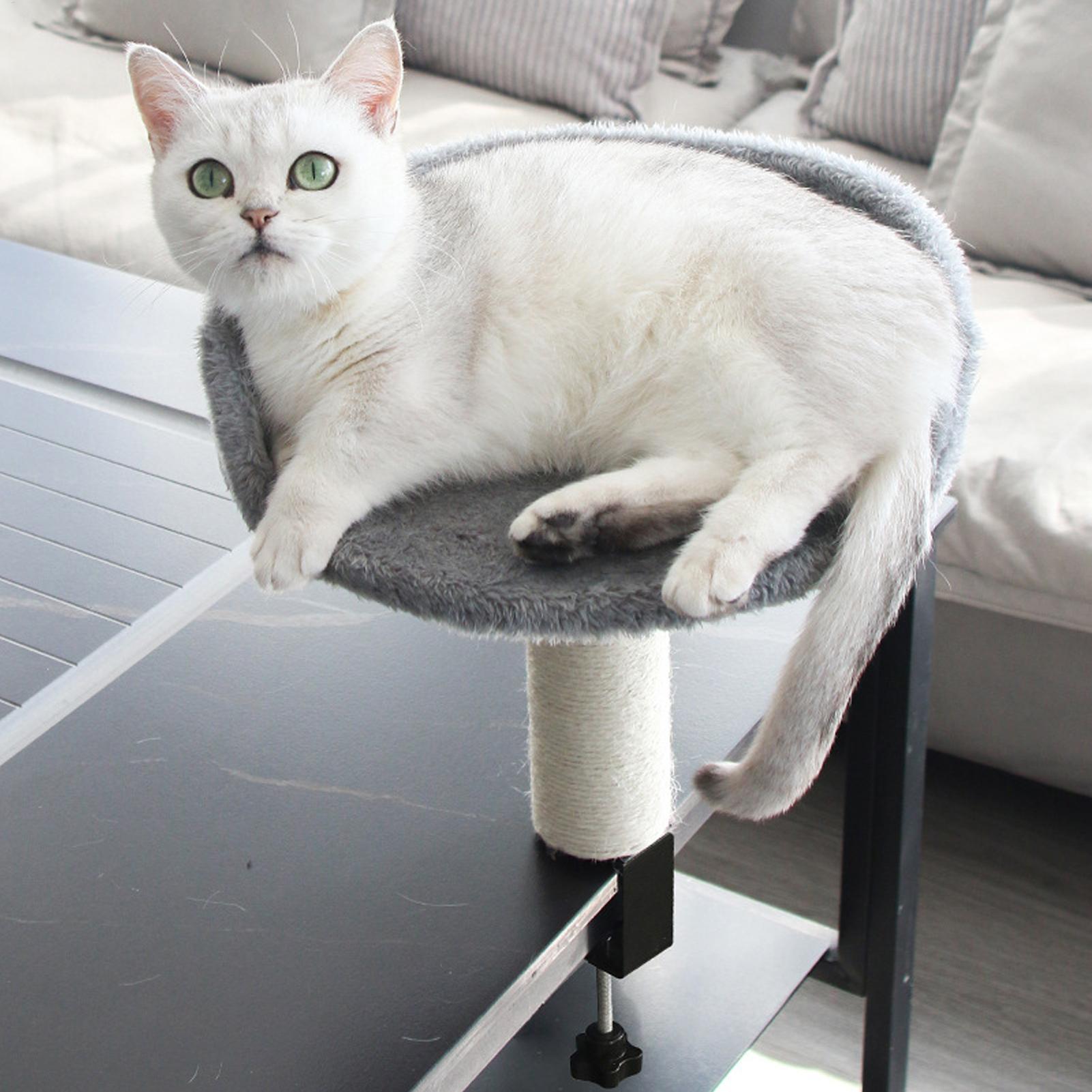 Cat Desk Perch Adjustable Desk - Under Desk Hammock のレビューと価格