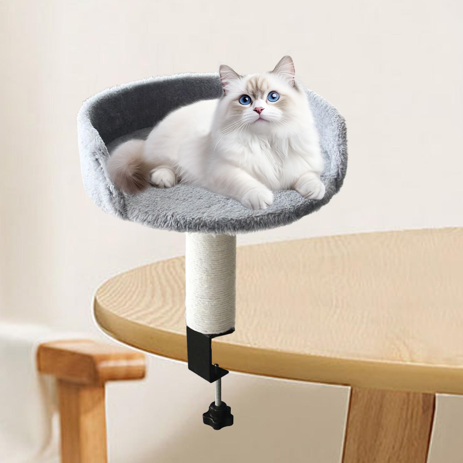 Cat Desk Perch Adjustable Desk - Under Desk Hammock のレビューと価格