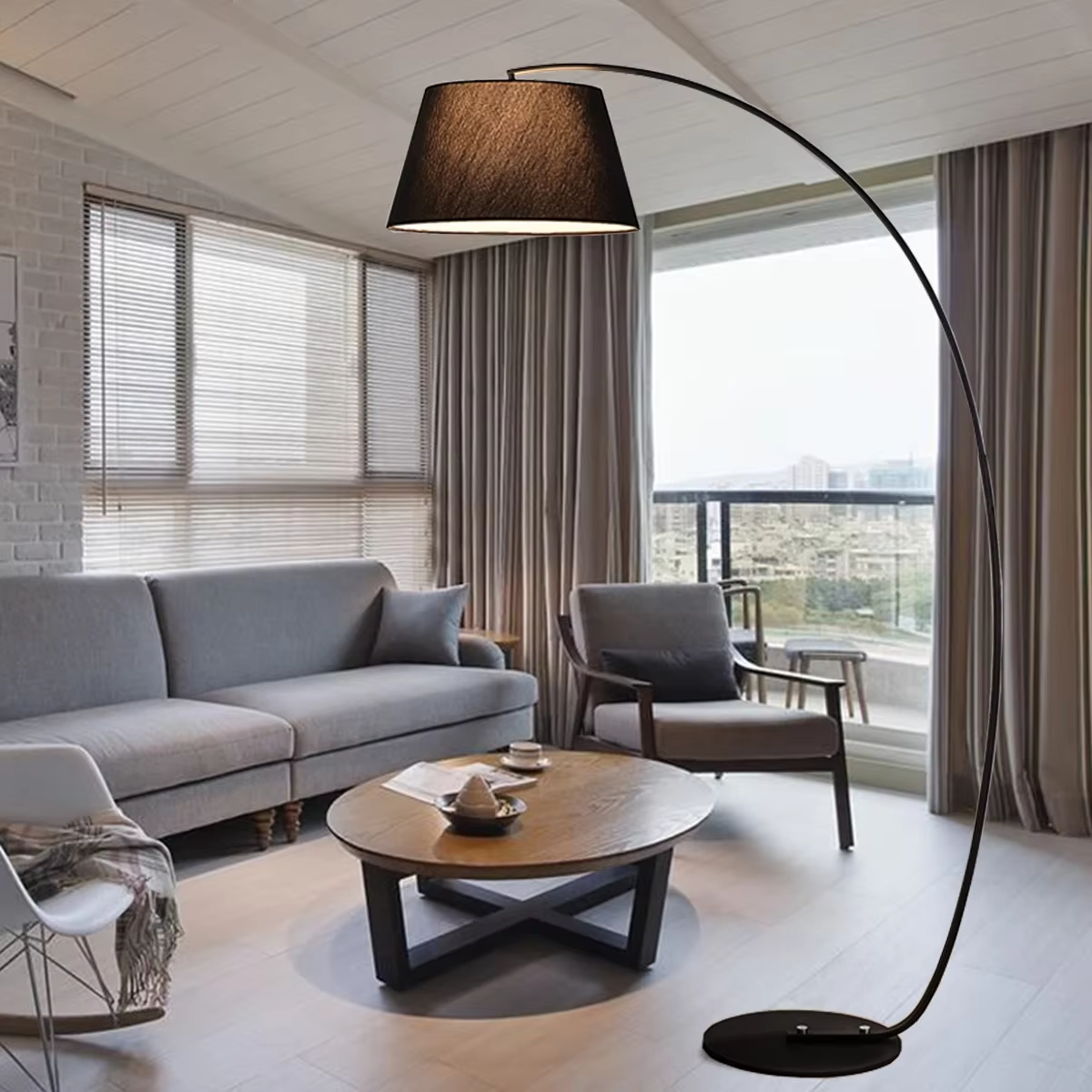 Living Room Floor Lamp Simple  - Floor Lamp Arched のレビューと価格