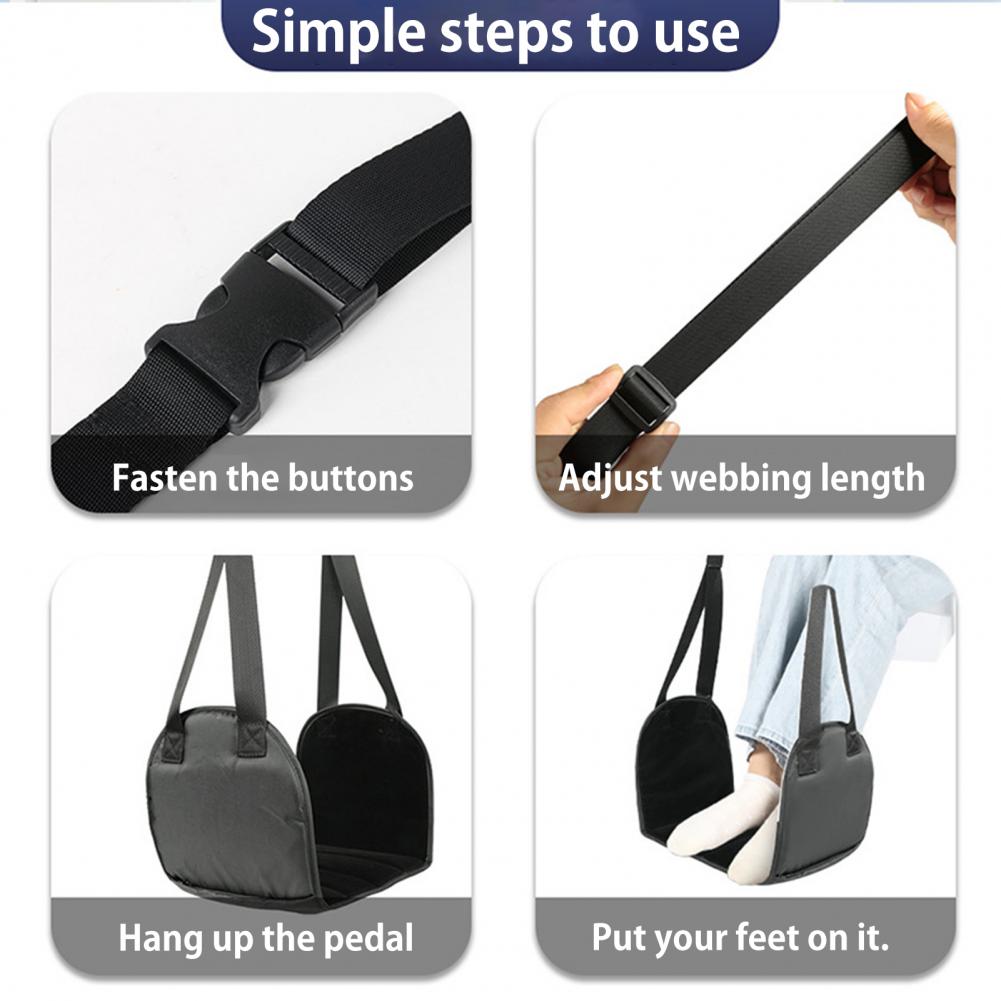 Airplane Foot Hammock Length A - Under Desk Hammock のレビューと価格