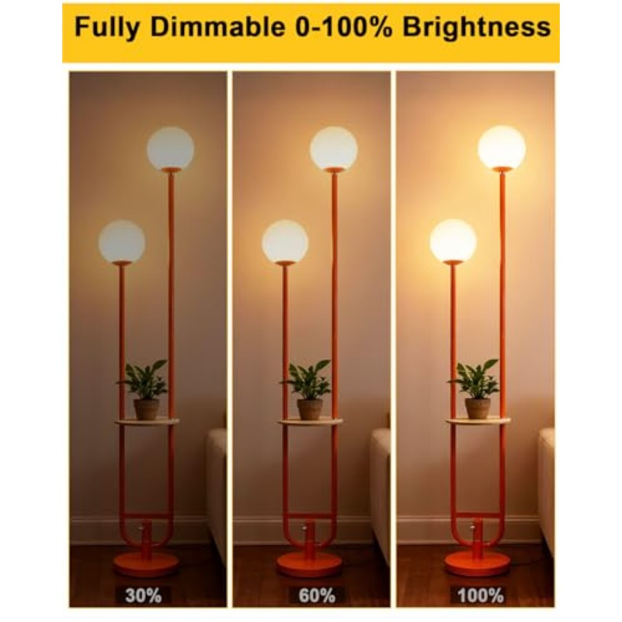 63IN Orange Floor Lamp with U  - Floor Lamp Arched のレビューと価格