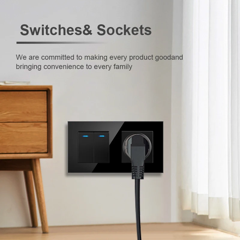 NYWP eu wall socket with rocke - Office Furniture Uk のレビューと価格