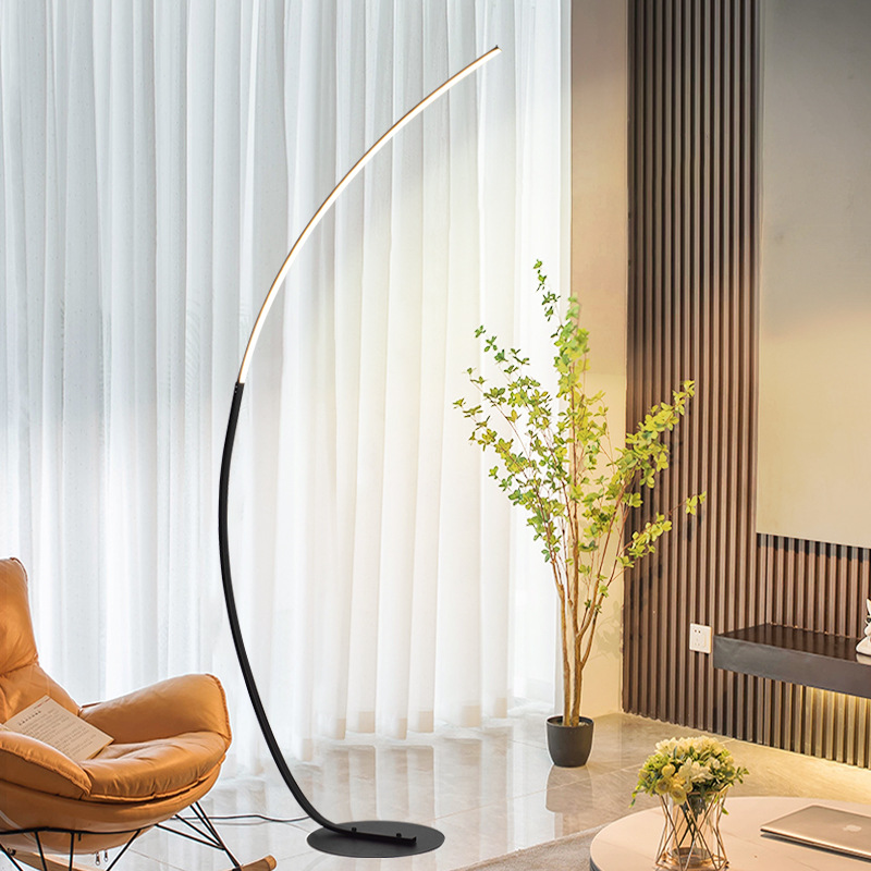Nordic LED Corner Light  Floor - Floor Lamp Arched のレビューと価格