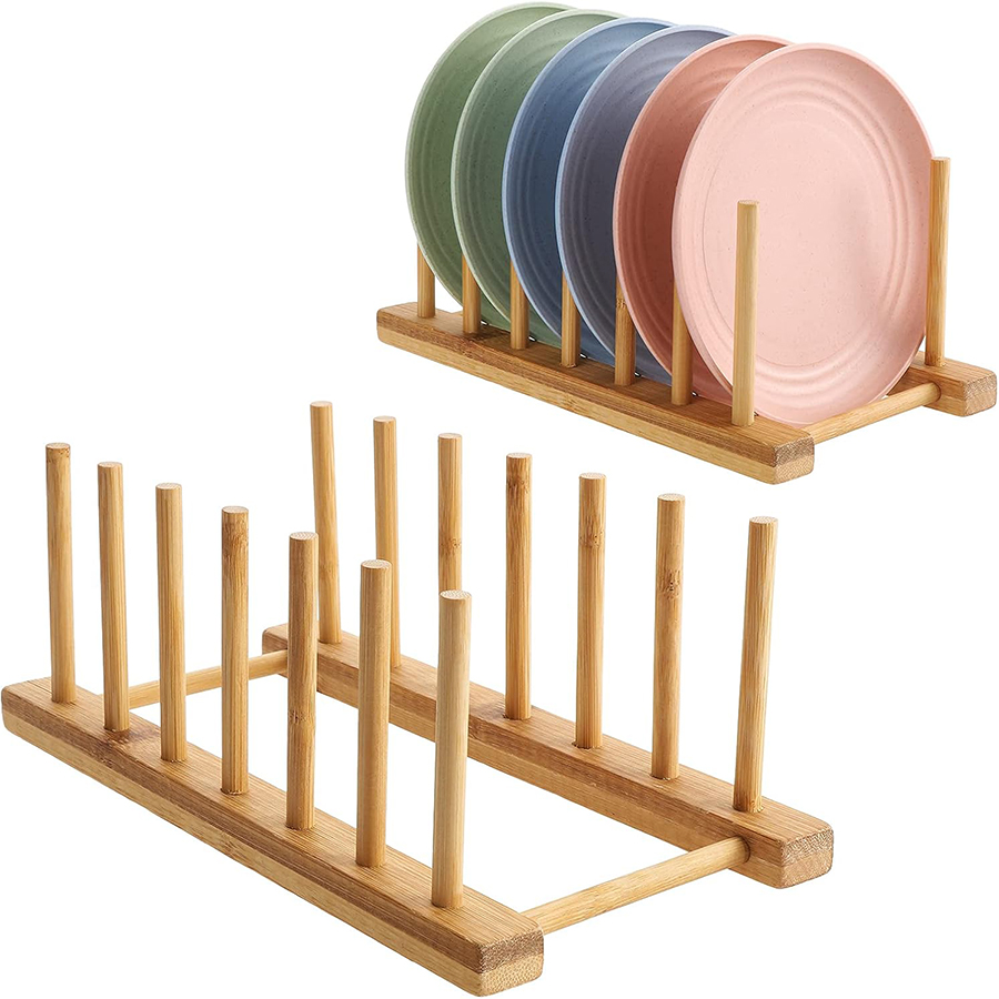 1pcs/2pcs Bamboo Dish Rack, Pl - Room Divider Bamboo のレビューと価格