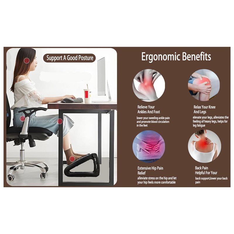 WORTHOWN-Small Portable Foot S - Under Desk Hammock のレビューと価格