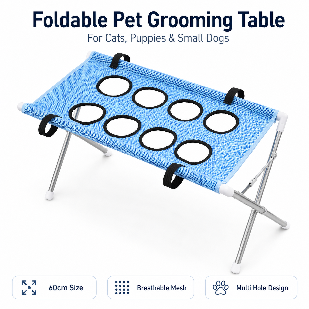 Foldable Pet Grooming Table 60 - Under Desk Hammock のレビューと価格