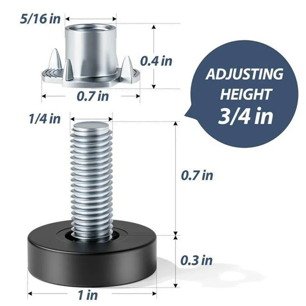 8PCS Adjustable Furniture Leve - Office Furniture Used のレビューと価格